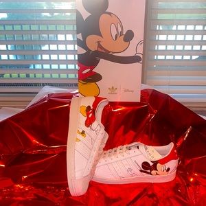 Adidas Mickey Mouse superstar sneakers , add these to your collection.